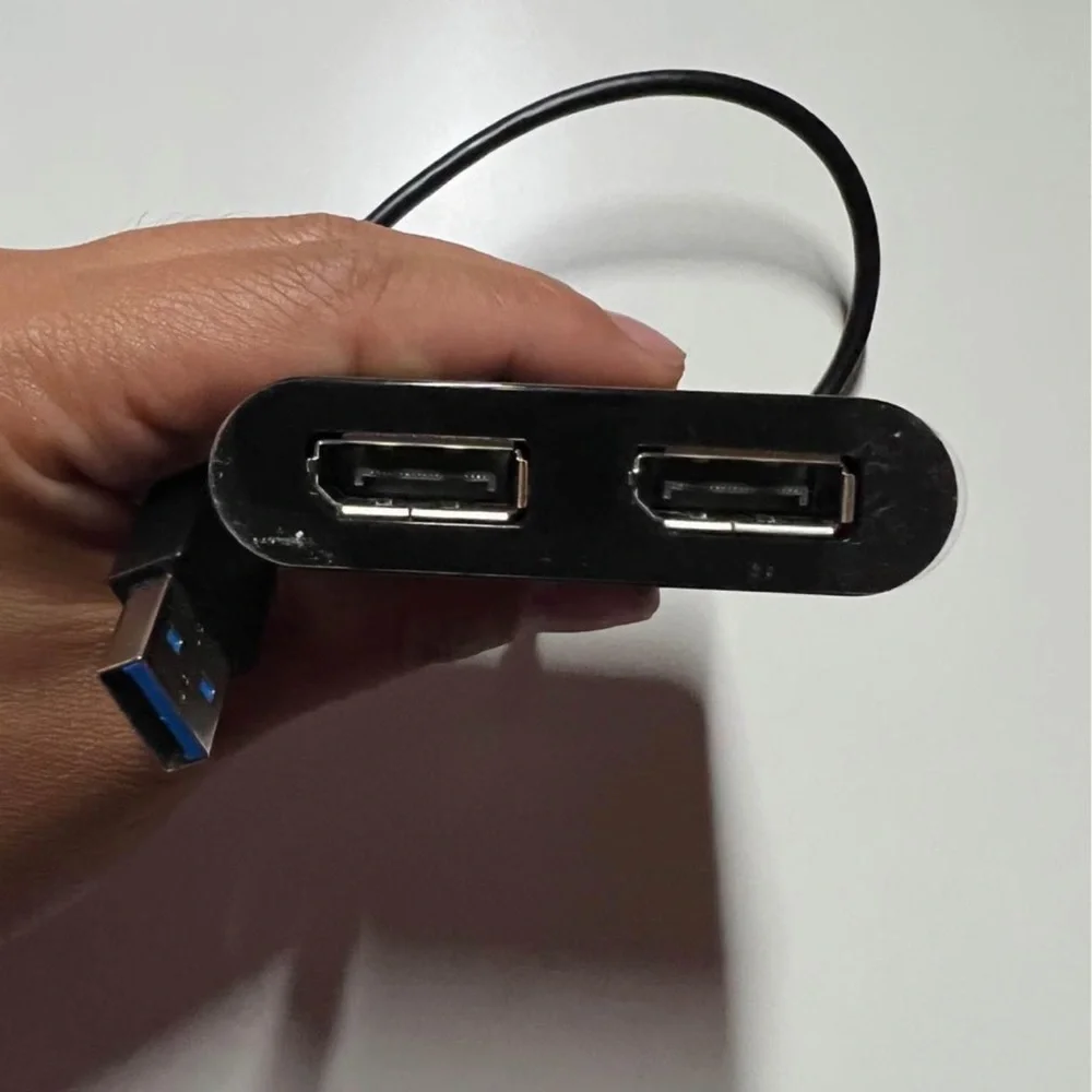 StarTech USB 3.0 To Dual Display Port Adapter For Mac & PC